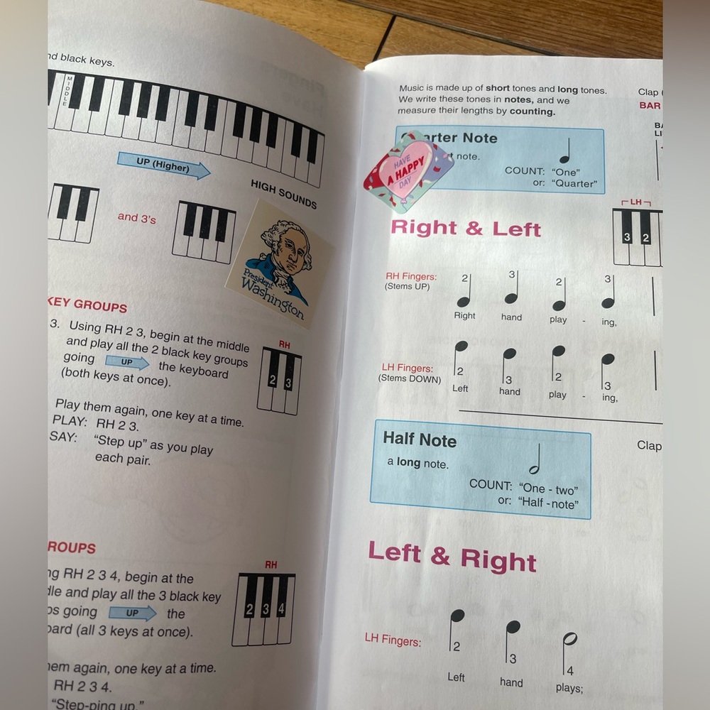 Alfred’s Basic Piano Library Lesson Book Level 1 & Theory Book Level 1 Set - Picture 5 of 9